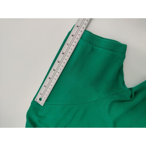 VTGPolo by Ralph Lauren Mens Green Polo Shirt with Dark Pink Pony Logo - Size L - Picture 6 of 8